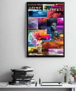 photoshop layers. poster