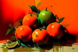 Oranges by Anthony Lister