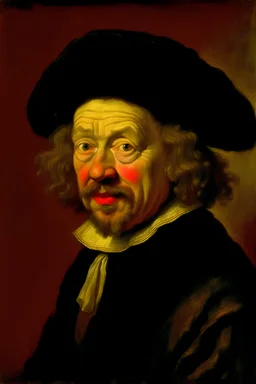 Portret van henri vrehen door rembrand