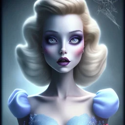 tim burton style cinderella