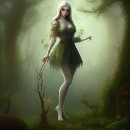 gothic woodland fairy