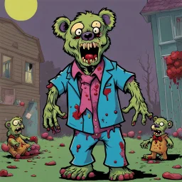 zombie berenstain bear