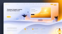 modern light-theme landing page desktop website for a SaaS company , ux, ui, ux/ui website –v 4 –stylize 800