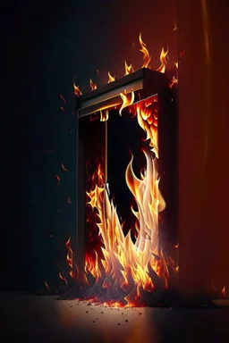 fire around thecorners of the screen