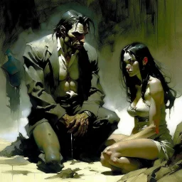 Alex Maleev man and a beautifull woman