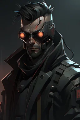 ronin cyberpunk character