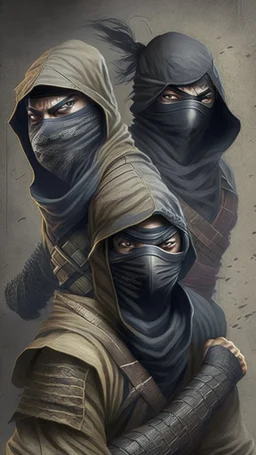 two ninjas