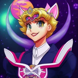 gato negro luna de la serie sailor moon