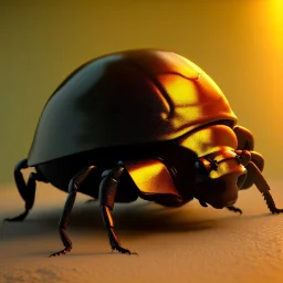 scarab beetle wearing a skull, 4k, 8k, highly detailed, cinematic, ultra photorealistic, ultra realistic, volumetric lighting