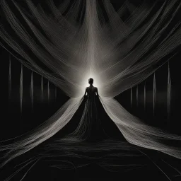 The background is a striking composition in deep black, enveloping an aura of intrigue and mystique. The darkness of the black canvas sets the stage for an enigmatic atmosphere, creating a backdrop that draws viewers into a world of secrets waiting to be unveiled. Subtle, soft lighting gently illuminates the black expanse, casting a delicate and mysterious glow. These gentle rays of light provide just enough illumination to reveal your company logo, which emerges from the darkness with an air o