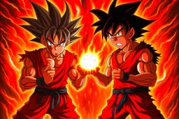 /Imagine Fuse Goku and Asta