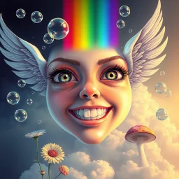 Eyes, teeth and other facial features Wings Rainbows Mention of familiar places and people Seeing yourself Bubbles RPG elements (text boxes, etc.) Other digital elements (pop-up windows, etc) Borders Sparkles Orbs Old CRT televisions (as head elements) Flowers Mushrooms Strange creatures Clouds