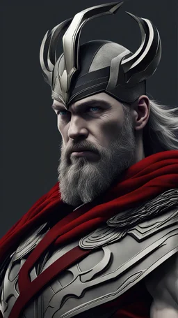 Thor as kratos surreal 8K image