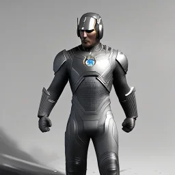 Cosmic super hero, gray costume,8k HD image,