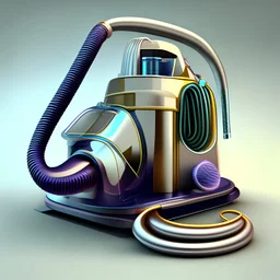 vacuum system simple illustration realistic art true sharp colors shiny