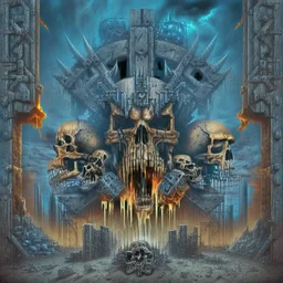 a heavy metal album cover