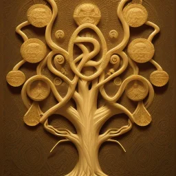 tree symbol, roman art