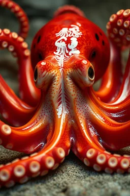 A hyper-realistic photo, horror octopus tentacles , full size photo,,64K, hyperrealistic, ,colourfull , 4K ultra detail, , real photo