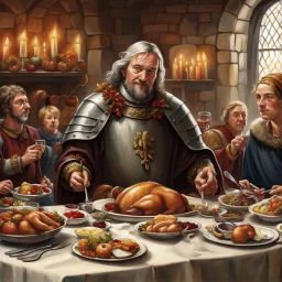 Thanksgiving dinner with William the Norman