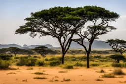 Afrikanische Landschaft