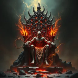 mysterious energy envelops human nature and make that build bone throne in the name of old blood gods