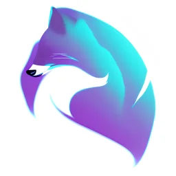 Abstract fox design