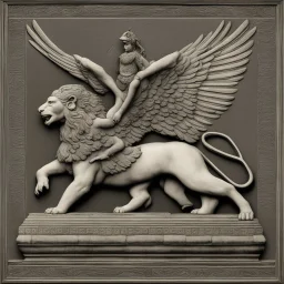 in demonology The appearance of the cherubim continue to be a subject of debate. Mythological hybrids are common in the art of the Ancient Near East. One example is the Babylonian lamassu or shedu, a protective spirit with a sphinx-like form, possessing the wings of an eagle, the body of a lion, and the head of a king.