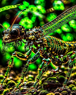 a national geographic style photograph of a eagle mantis lizard xenomorph hybrid