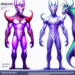 dragonman cabeza y cara humana con antifaz high detailed concept art, front facing, dynamic pose, full body, white background color, t-shirt design,