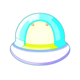 Engineer hat emoji, pastel colors