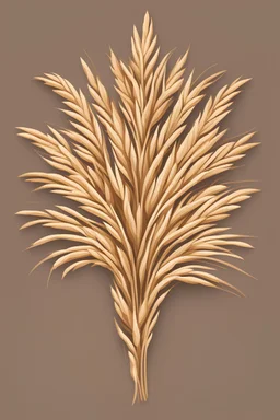 wheat sheaf simplified clipart