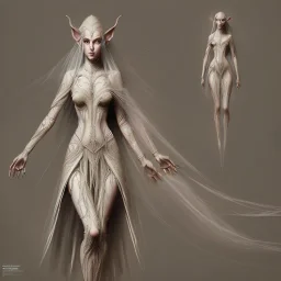 Digital art, centered full body of elven bride, intricate, veins, by piet mondrian ultradetailed, charachter design, concept art, trending on artstation