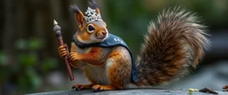 punk squirrel priestess