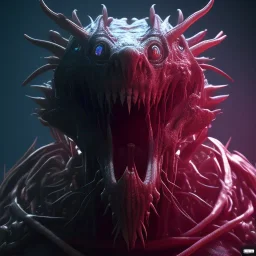 Horrific monster creature, unreal engine 5, 8k resolution, photorealistic, ultra detailed