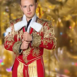 vonnart, ringleader, front, handsome, circus, male, Russian, fantasy, Golden hour
