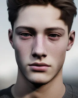 close up portrait of fog as handsome young man teen who look like Francisco Lachowski , fine detail, highly intricate, modern surrealism painting, defined cracks and breaks, high-quality, volumetric lighting, 8k, ultrahd, George Grie, Marco Escobedo, Igor Morski,Brian Froud, Howard Lyon, Selina French,