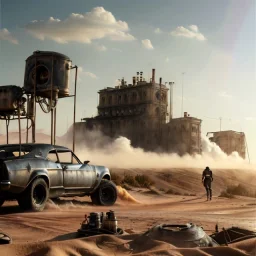 Ultra realistic mad max bar, party, people background. Danger sweet woman, waist up view. Steampunk style, epic, yellow smoke fog, hottest, highly detailed, concept art, unreal engine 5, god rays, ray tracing, RTX, lumen lighting, ultra detail, volumetric lighting, 3d, finely drawn, high definition, high resolution.