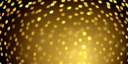 Festive abstract Christmas bokeh background - golden bokeh lights, beige - New Year, Anniversary, Wedding, banner