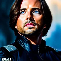 Ultra detailed fullbody Portrait in oil on canvas of Winter Soldier(marvel) with armor,extremely detailed digital painting, extremely detailed face,crystal clear Big eyes, mystical colors ,perfectly centered image, perfect composition, rim light, beautiful lighting,masterpiece,8k, stunning scene, raytracing, anatomically correct, in the style of Bryanzap and uncannyknack and Ohrai Noriyoshi and Simon Bisley and tomzj1