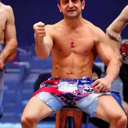 Volodymyr Zelensky wearing hot pants