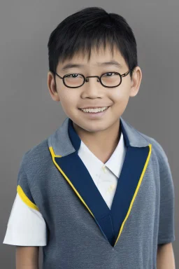 6 year old asian schoolboy in his school uniform portrait, epic colour treatment, cinematic colour treatment, meticulously intricate perfectly symmetrical extremely detailed, pixiv daily ranking, pixiv, extreme depth of field, artstation, spectacular details, volumetric lighting, masterpiece, cinematic, Hollywood production, 8k resolution, high definition, max octane render, vivid colors, max resolution, unreal engine , max perfectionism, realistic composition, professional photography, max focu