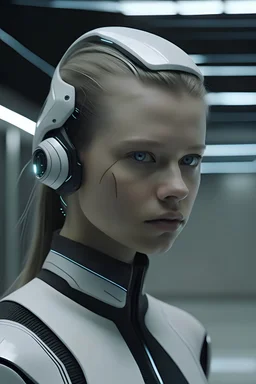 girl from slovakia in futuristik
