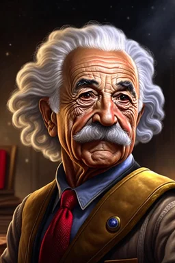 albert einstein as wonder woman , hd ultra