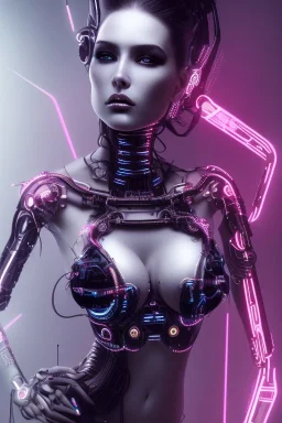 cyberpunk, black latex body, women, body portrai, big boobs, highlight eyes perfect, skin, tron, cyborg, perfekt sexy, real, dream, hr giger