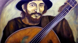 portrait off mandolin by vangog