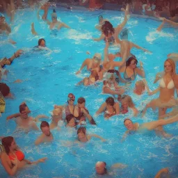 pool party nuclear winter