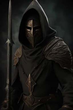 wizard mask hood desert armor smoke knight scimitar warrior swords