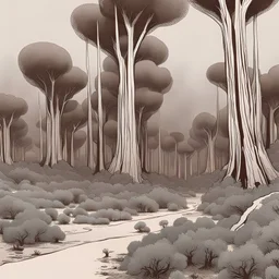 Forest on Mars