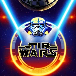 logo with only the letters 'STAR WARS', fattal