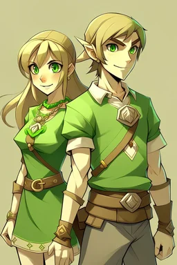 Zelda and Link